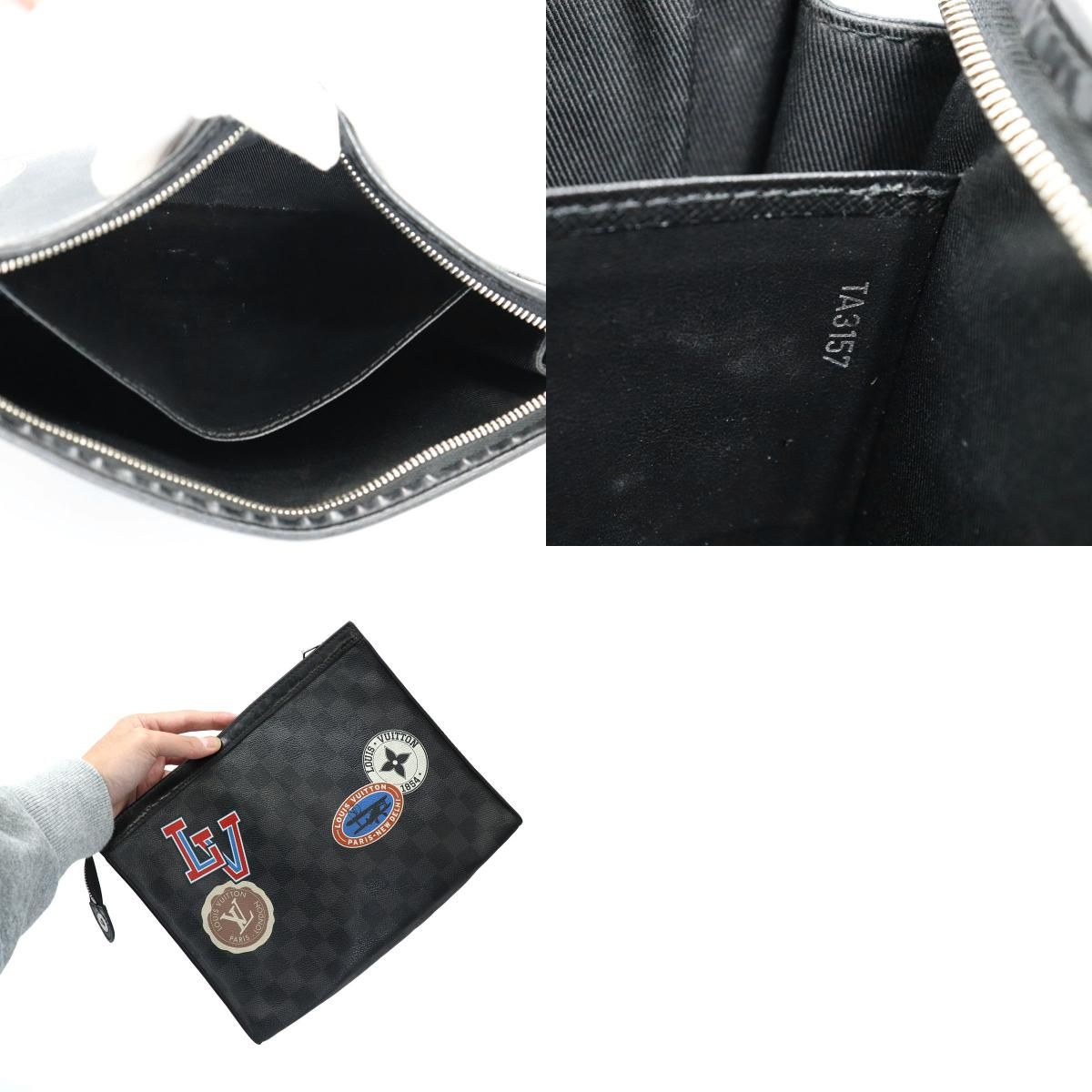 LOUIS VUITTON ルイ・ヴィトン ポシェットヴォワヤージュMM N64442 LV