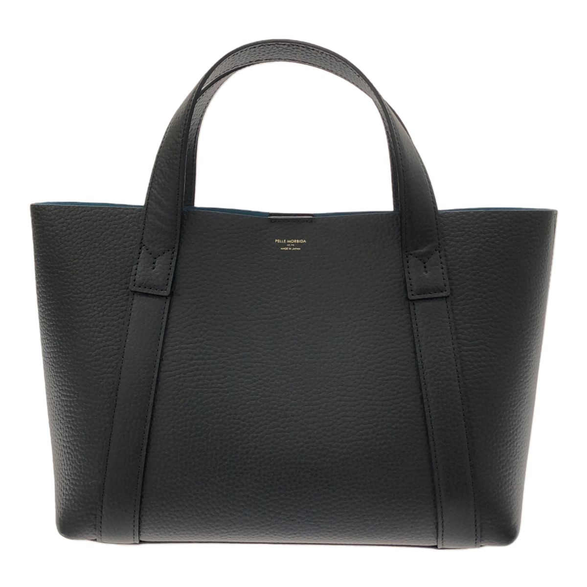 PELLE MORBIDA ペッレモルビダ TELA MARINA テーラ マリーナ トートバッグ PMO-TE007SL 日本製 ブラック 保存袋付き
