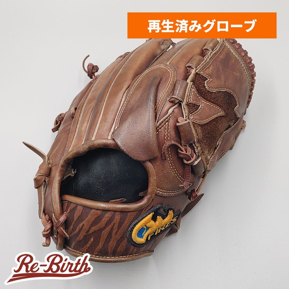 【クリーニング済み 】 ファイヤーズ 軟式グローブ / 投手用 型付け済み ( グラブ)[WE1621]