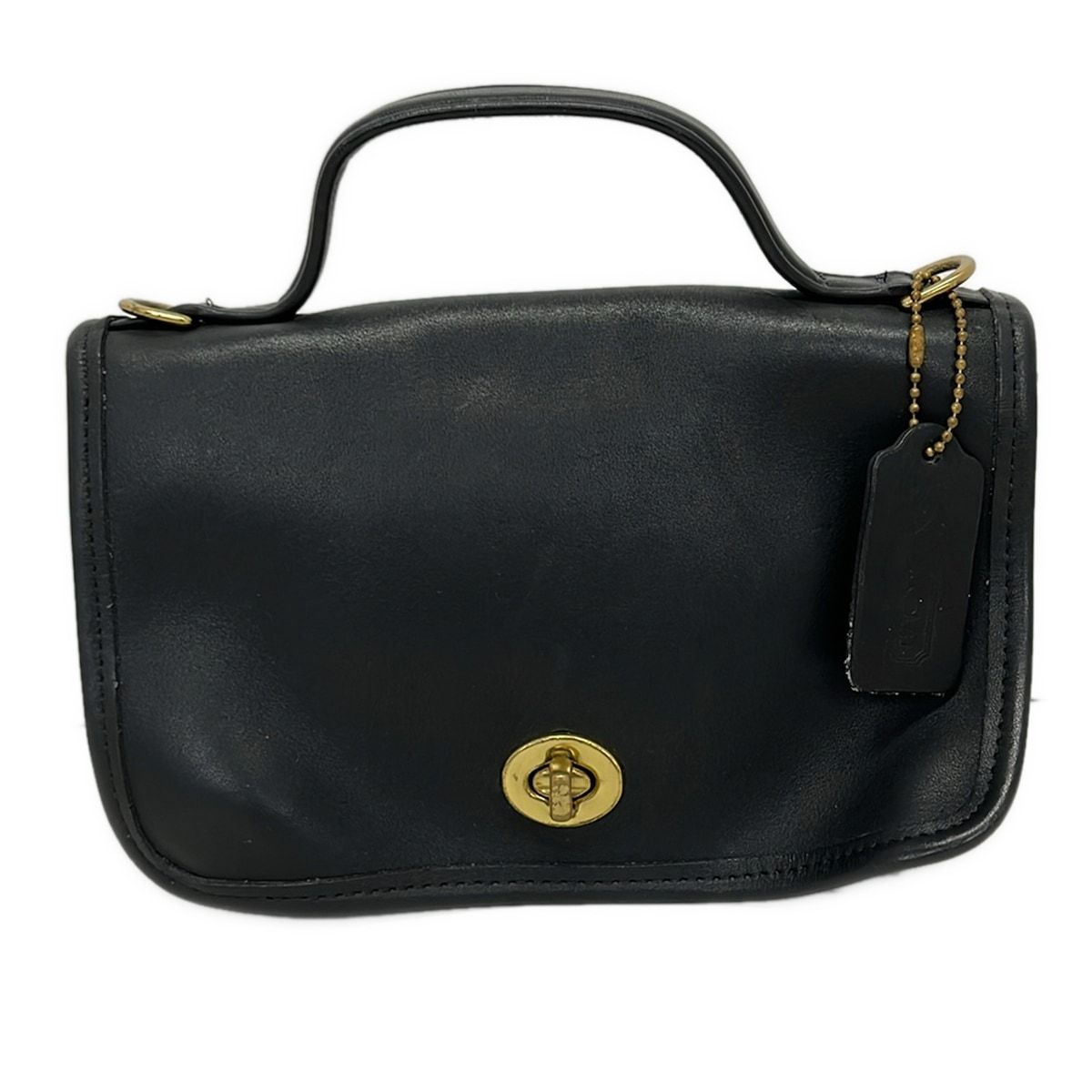 COACH(コーチ) ハンドバッグ - 9924 黒 ミニバッグ レザー 9,940円