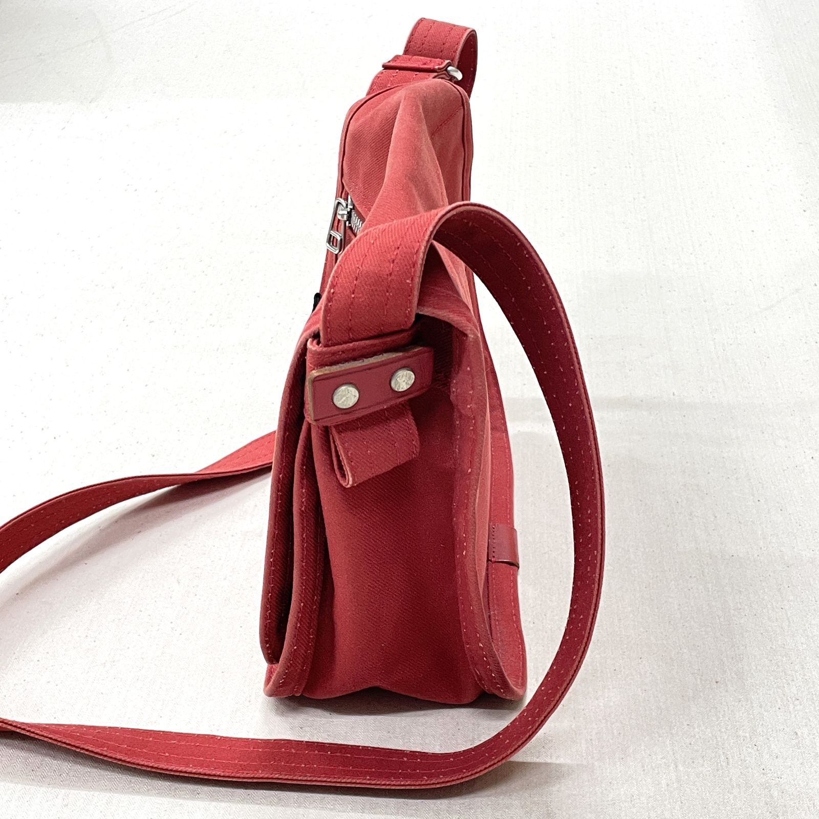 PORTER GIRL ポーターガール NAKED ネイキッド ショルダーバッグ RED 