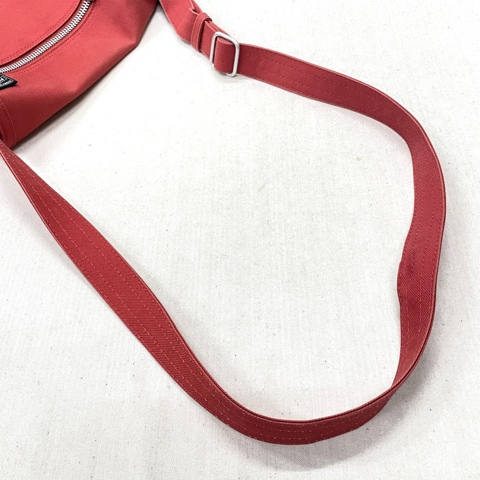 PORTER GIRL ポーターガール NAKED ネイキッド ショルダーバッグ RED 