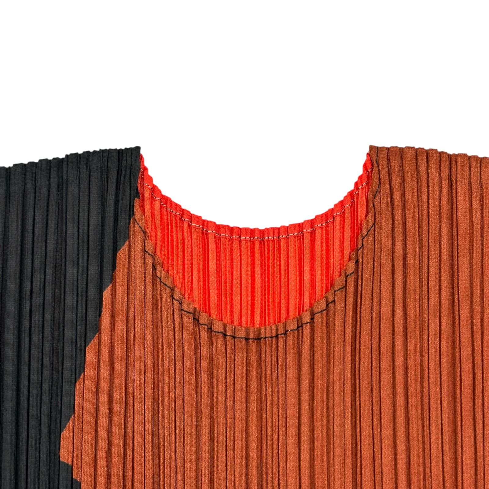 プリーツプリーズ PLEATS PLEASE ISSEY プリーツ長袖カットソー PP83 