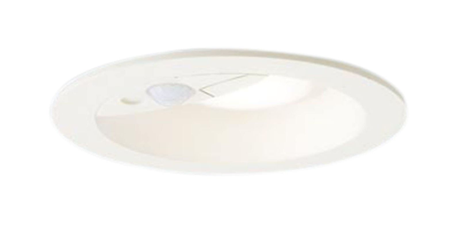 パナソニック(Panasonic) 天井埋込型 LED 電球色 ダウンライト・トイレ灯 浅型10H・高気密SB形・拡散タイプ FreePa・ON/OFF型・明るさセンサ付/埋込穴φ100 LSEBC5067KLE1