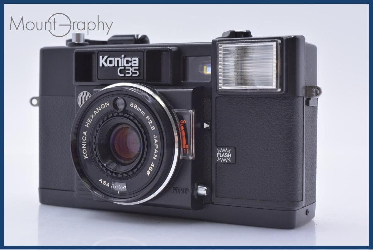 コニカ KONICA C35 38mm F2.8 同梱無料 #am6305