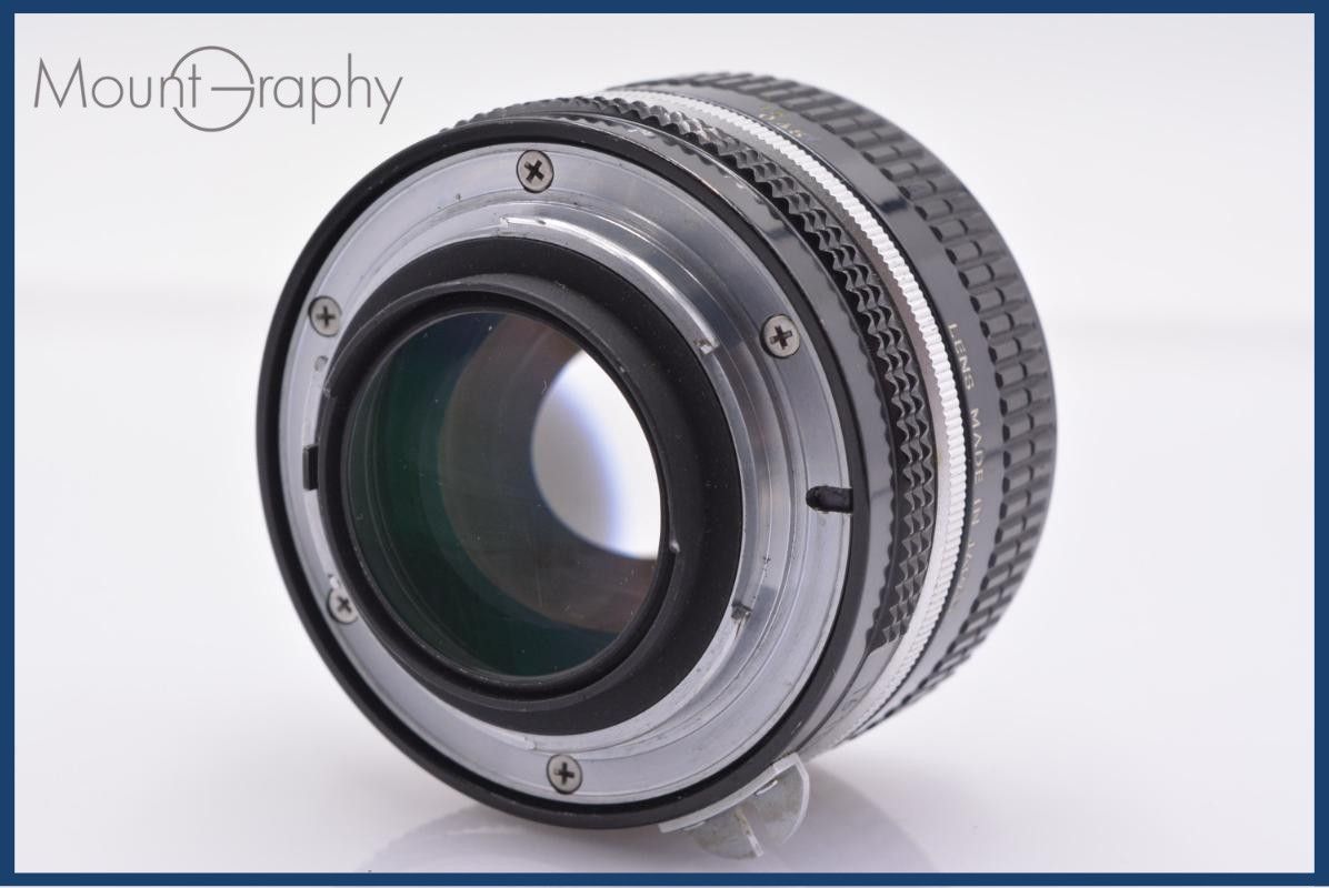 【動作保証】 ニコン Nikon NIKKOR 50mm F1.4 非Ai 前後キャップ付 同梱無料 #am6324 カメラ 【動作保証】 ニコン Nikon NIKKOR 50mm F1.4 非Ai 前後