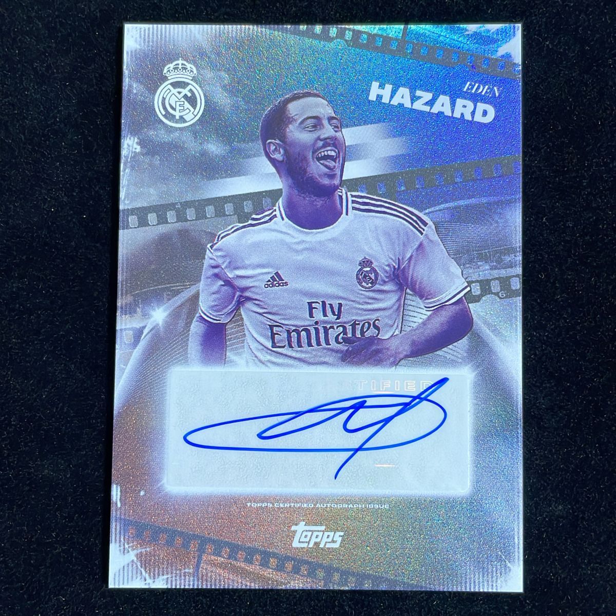 Eden Hazard エデン・アザール Topps Los Blancos 2025-26 Auto 直筆 サイン Real Madrid