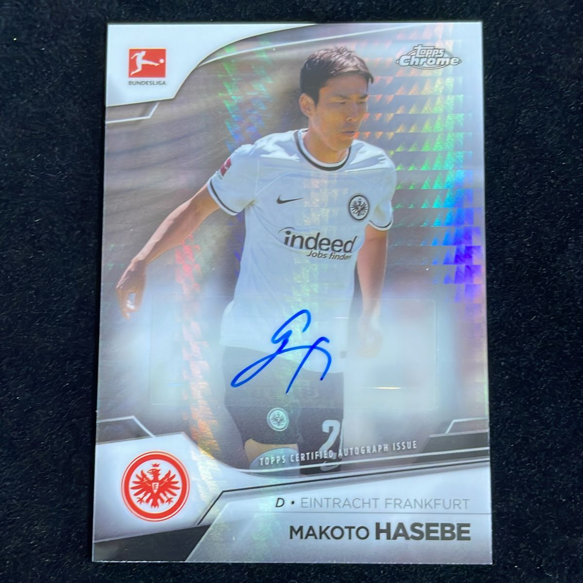 Topps Chrome 長谷部誠 2022-23 - Bundesliga Hasebe Makoto Yahoo 