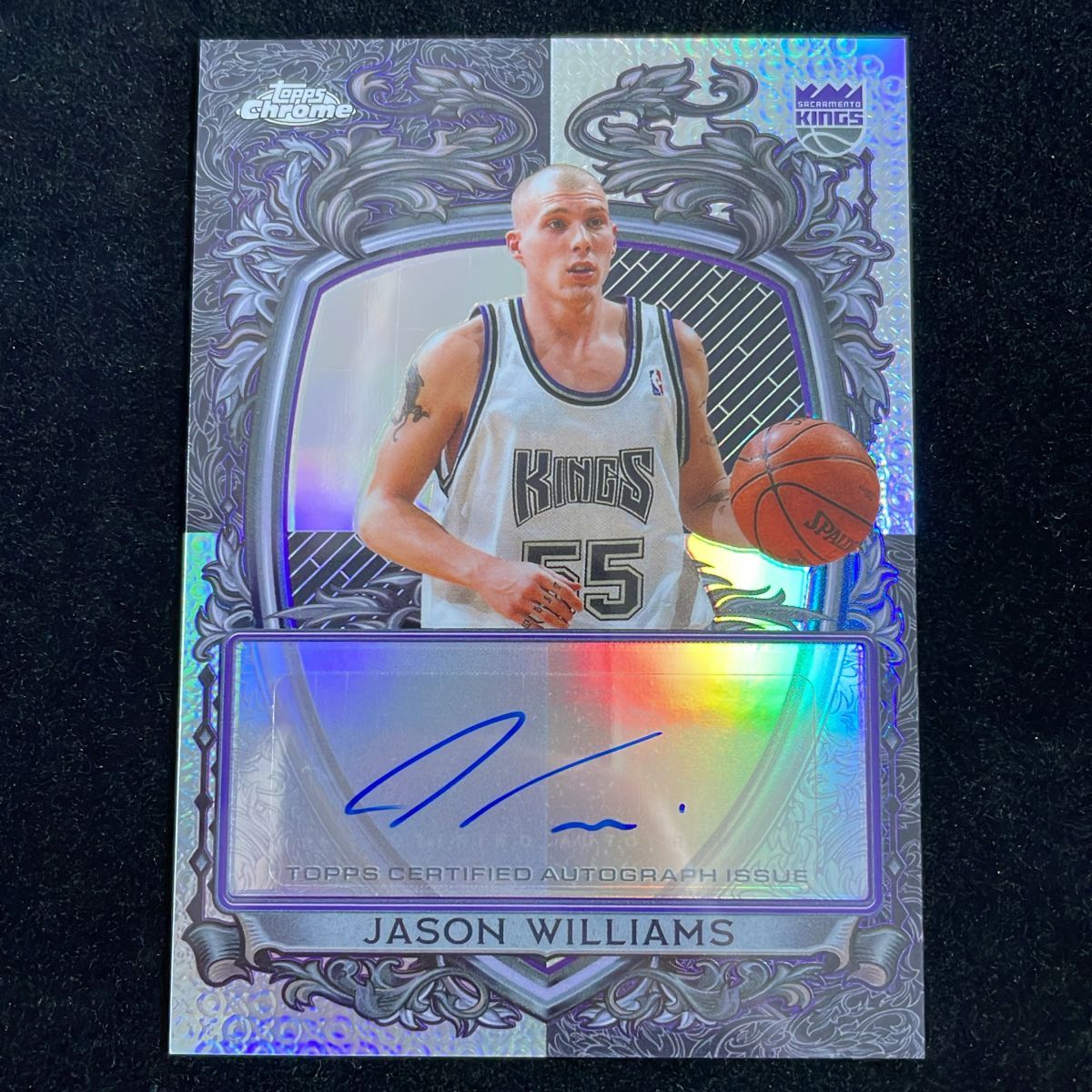 Jason Williams ジェイソン・ウィリアムス Topps Chrome Refractor 