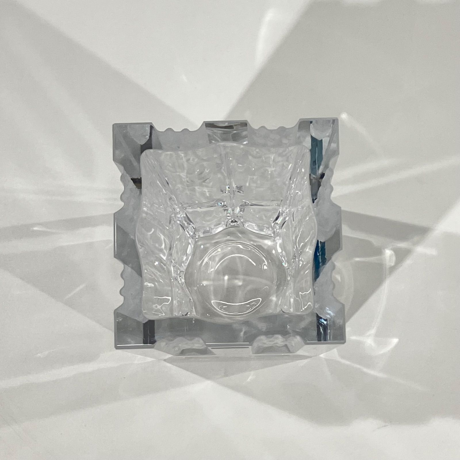 HOYA クリスタル ガラス 花瓶 フラワーベース 置物 インテリア 昭和 HOYA クリスタル ガラス 花瓶 フラワーベース 置物 インテリア 昭和