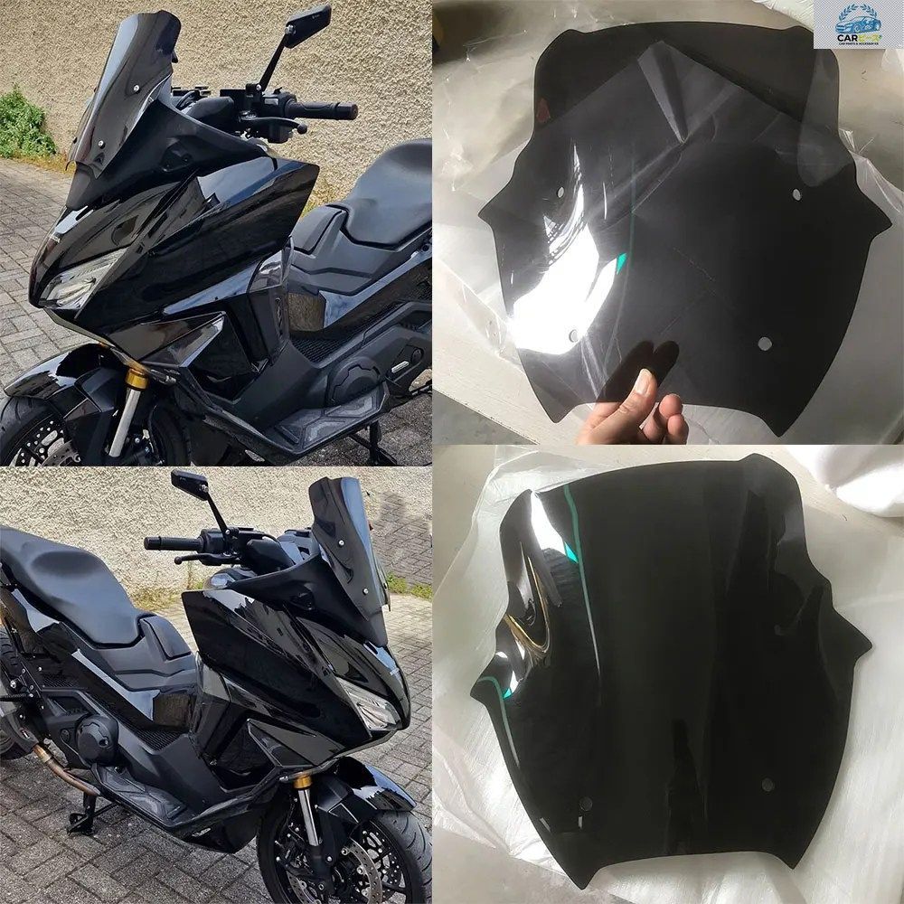 オートバイ用ダブルバブルウインドシールド、ツーリングスポーツウインドスクリーン、2021～2024年式ホンダフォルツァ750 NSS750 NSS 750用