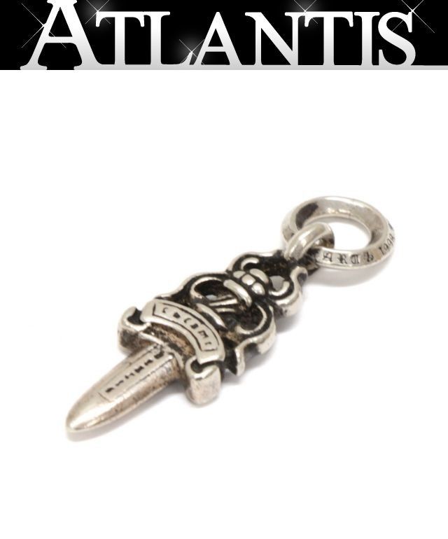 CHROME HEARTS 新宿店 クロムハーツ #5 ダガー チャーム ペンダント メンズ シルバー SV925 31099