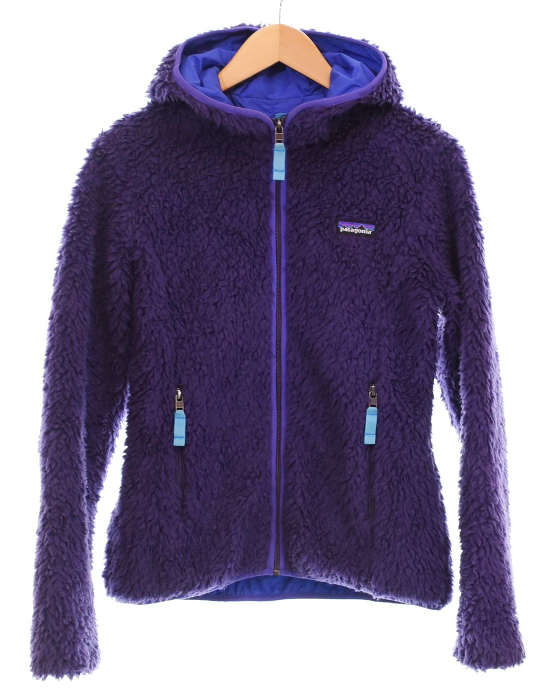 パタゴニア PATAGONIA 14AW Retro-X Fleece Cardigan レトロX フリース カーディガン パイル フーディー ジャケット 23065FA14 ジャケット パープル Sサイズ 103LT-211