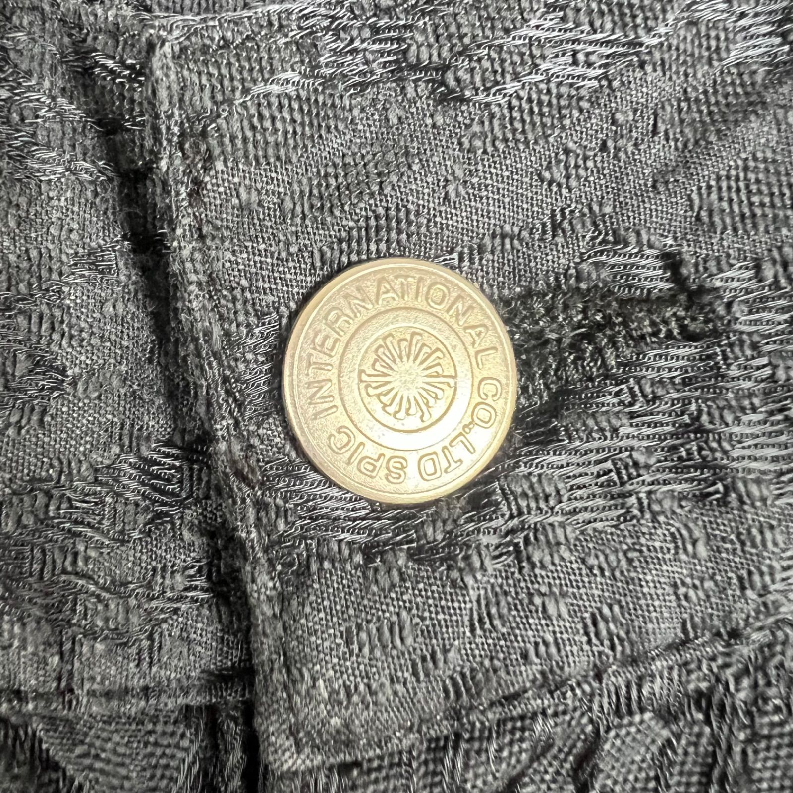 TORNADO MART 00s y2k archive Python jacquard flare pants M 