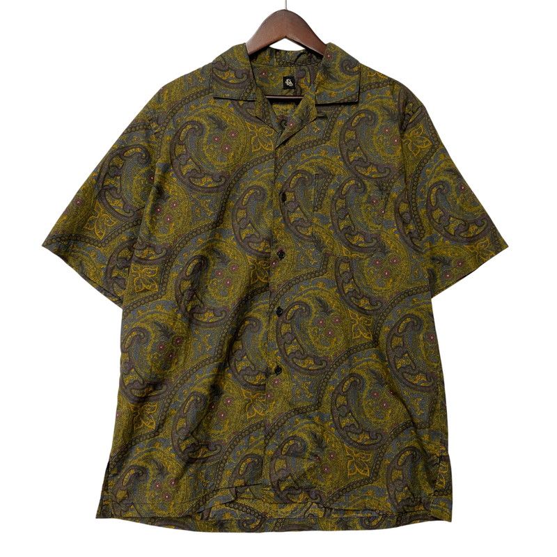 【中古品】 KAPTAIN SUNSHINE キャプテンサンシャイン KS20SSH06 OPEN COLLAR SS SHIRT オープン カラー ショートスリーブ シャツ トップス 【141-260513-kh-07-izu】