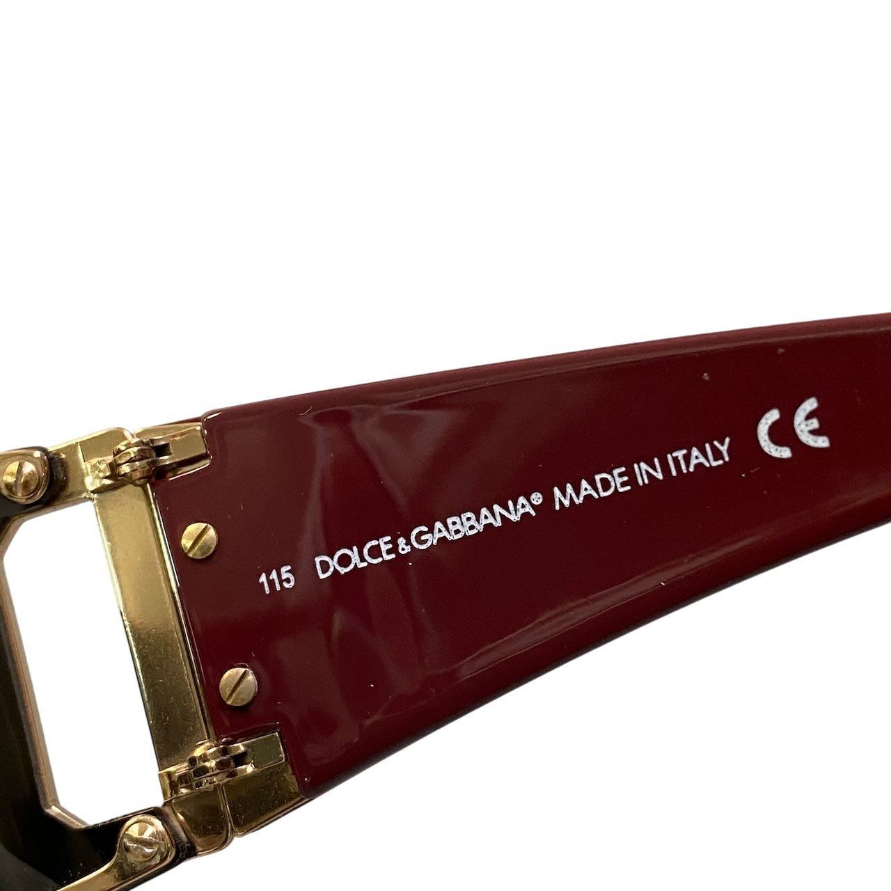 e13 DOLCE&GABBANA ドルチェアンドガッバーナ DG リムレスサングラス