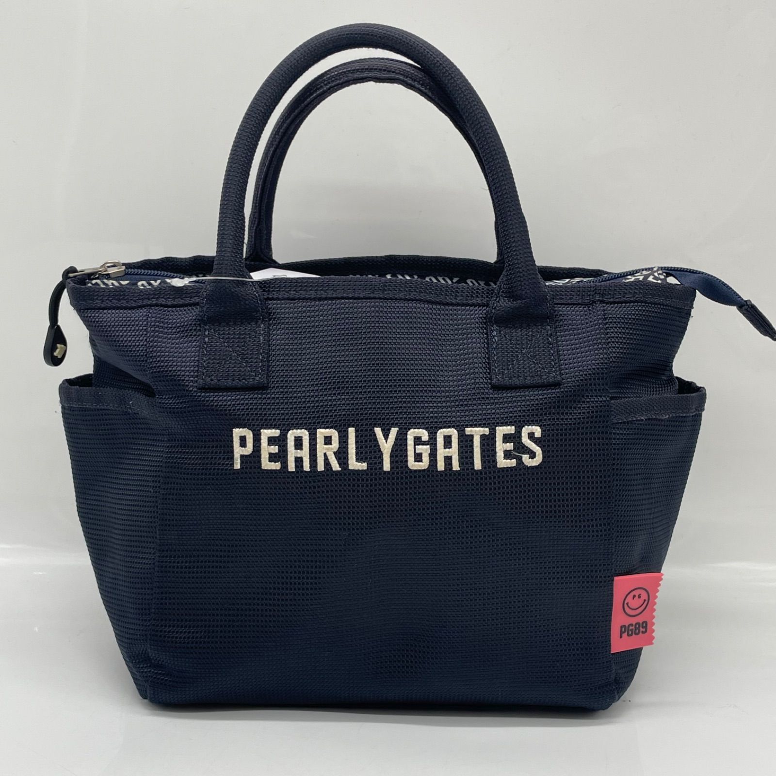 BN8748□PEARLY GATES パーリーゲイツ ネイビー カートバッグ トート
