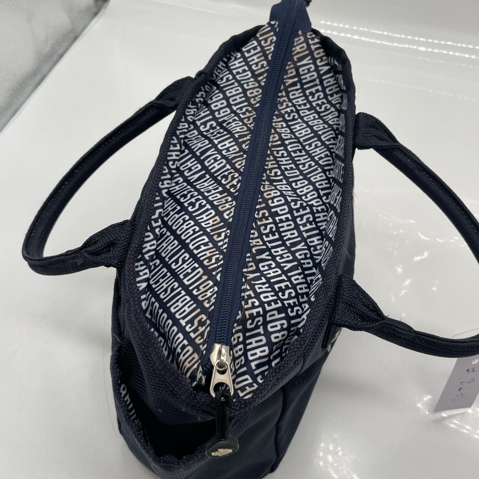 BN8748□PEARLY GATES パーリーゲイツ ネイビー カートバッグ トート