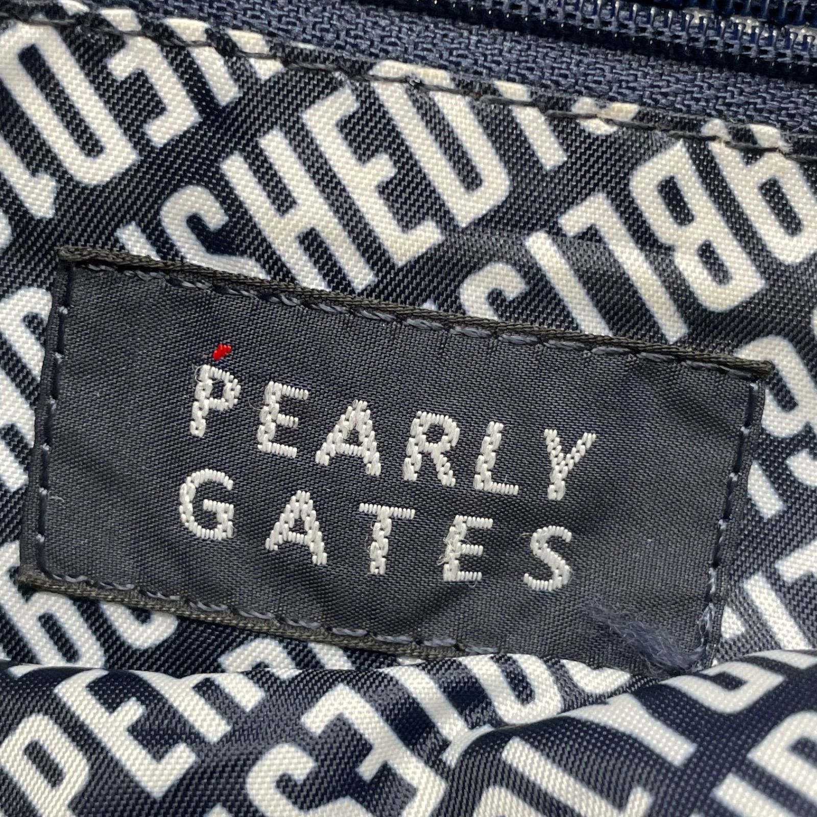 BN8748□PEARLY GATES パーリーゲイツ ネイビー カートバッグ トート