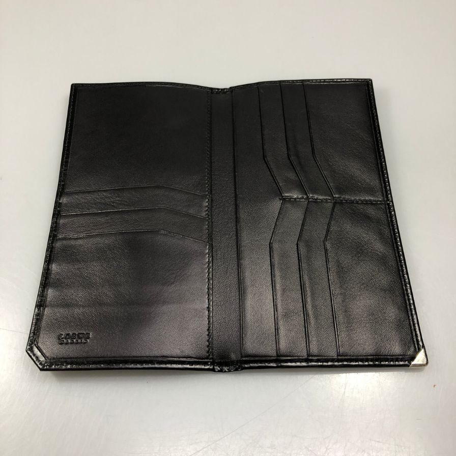 ロエベ 札入れ 長財布 レザー カードケース アナグラム ブラック【AFI20】 ロエベ 札入れ 長財布 レザー カードケース アナグラム ブラック