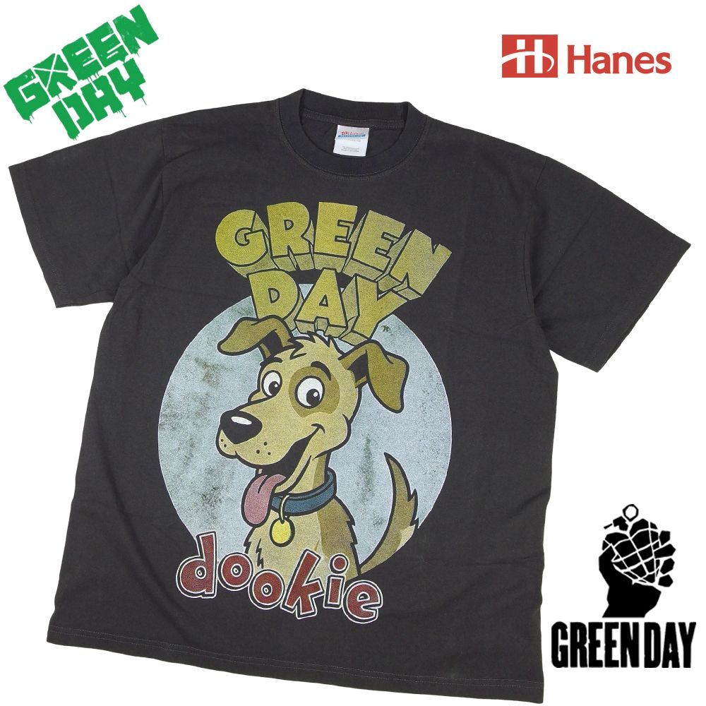 452 GREEN DAY グリーンデイ Tシャツ チャコール Lサイズ 美品 半袖