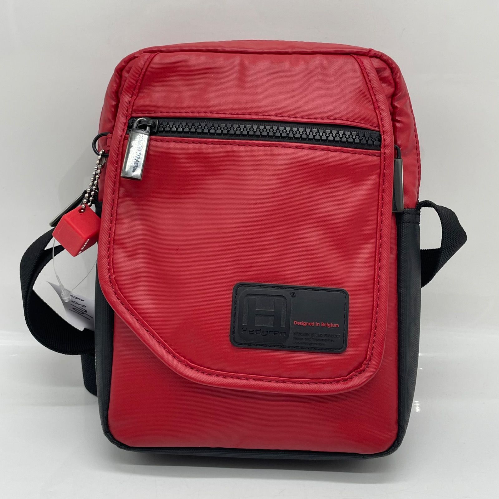 BN8761□Hedgren ヘデグレン ショルダーバッグ レッド - メルカリ