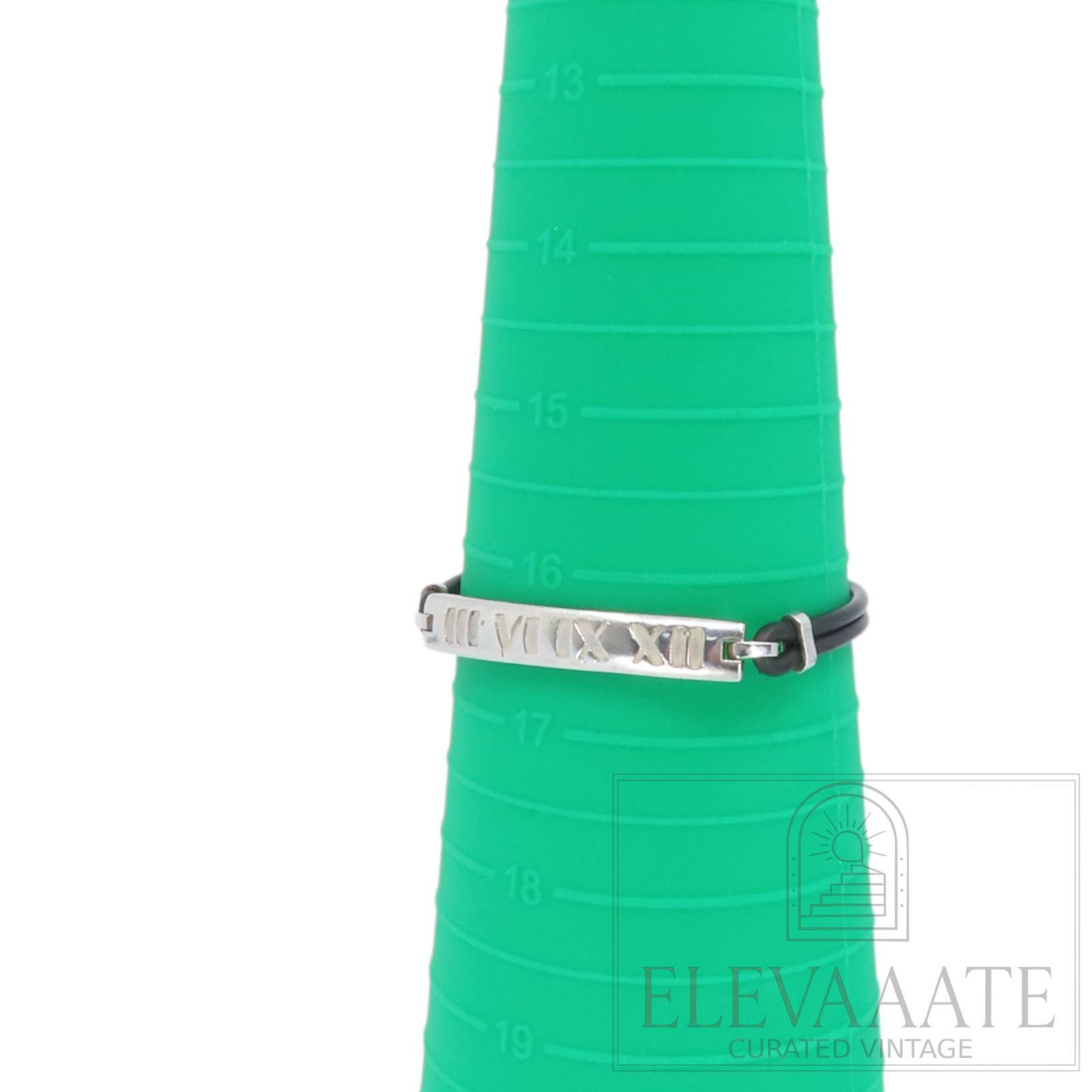 Tiffany&Co. ティファニー アトラス ブラック ラバー サーファー 