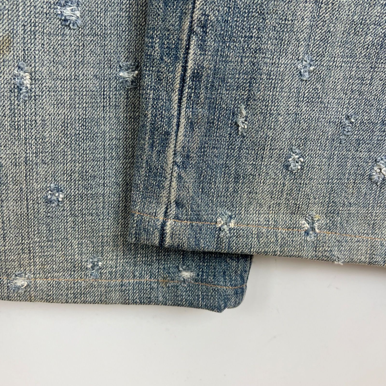 D&G DOLCE&GABBANA 00s y2k archive STUDS crash denim pants 31