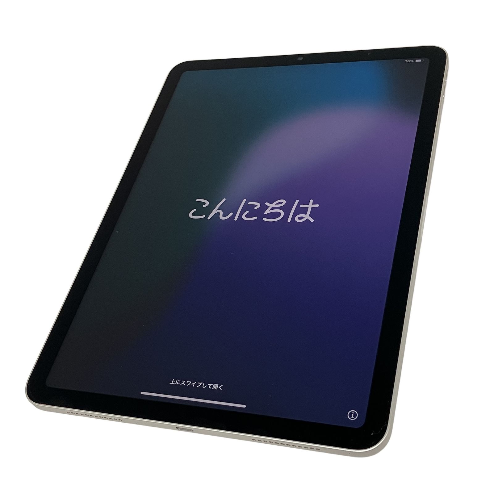 Apple iPad Air 第5世代 MM9F3J/A 10.9インチ タブレット 64GB Wi-Fi スターライト F11203583