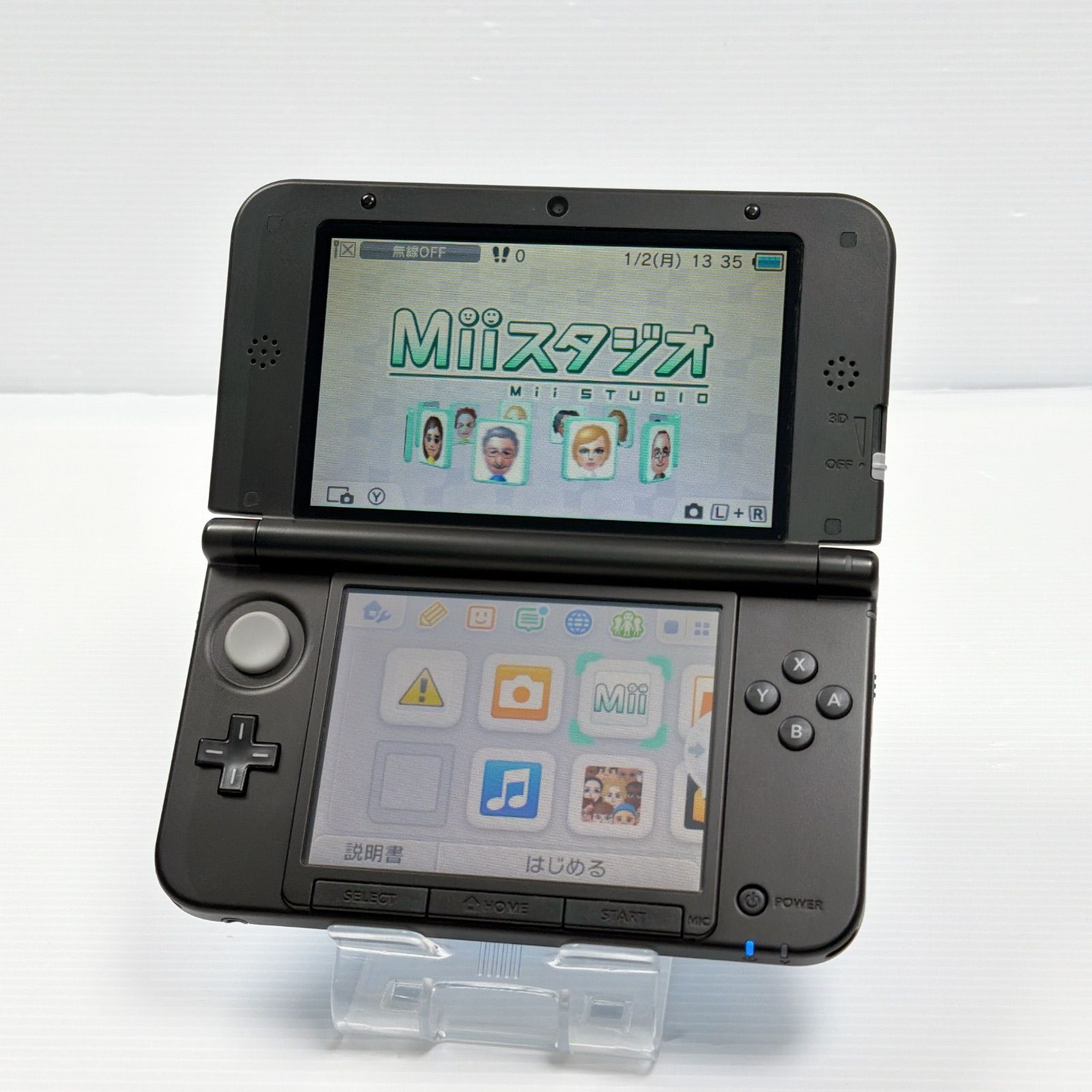 美品 ニンテンドー 3DSLL ブルーブラック 遊べるセット 動作確認済み