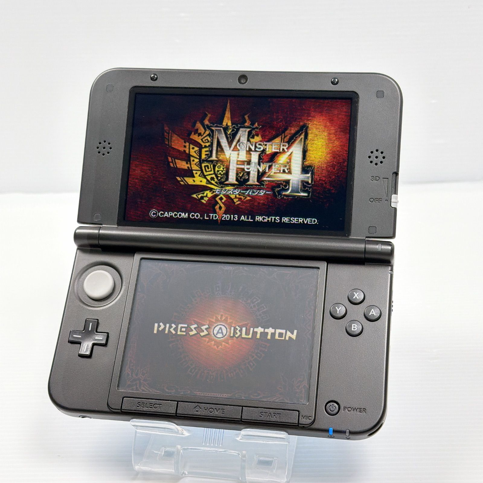 美品 ニンテンドー 3DSLL ブルーブラック 遊べるセット 動作確認済み 