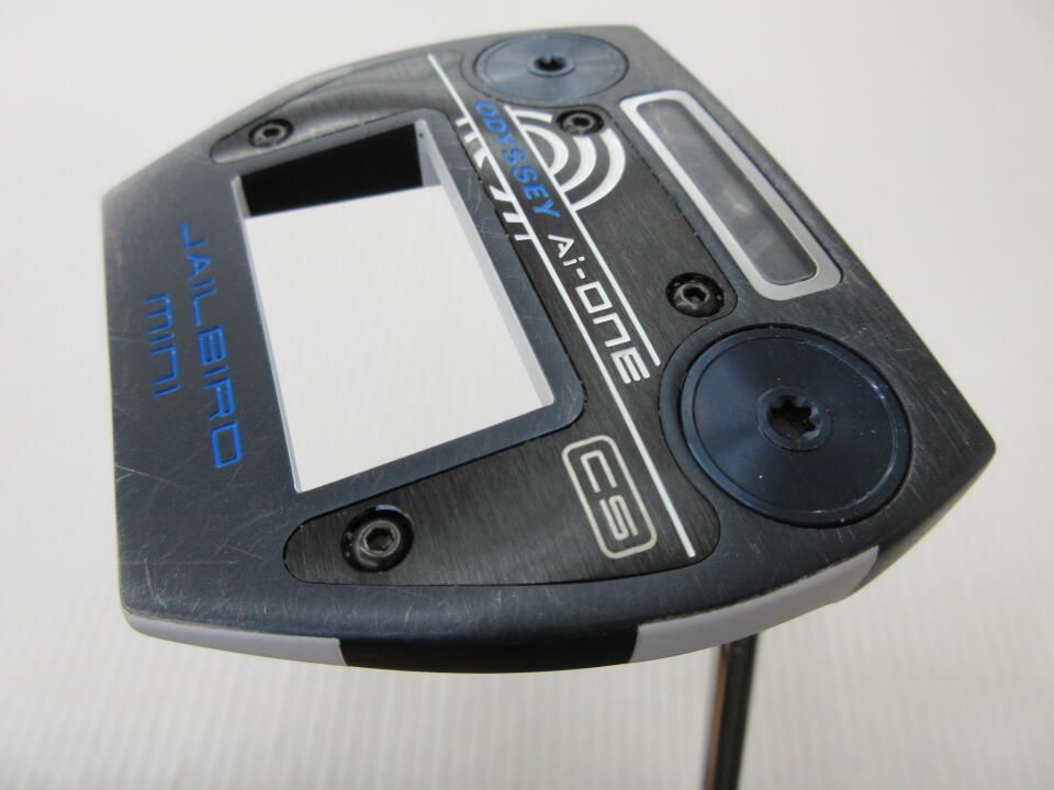 オデッセイ　【訳あり】Ai-DUAL TRI-BEAM JAILBIRD MINI CS　パター　中古　ゴルフドゥ！南風原店【最短即日発送】