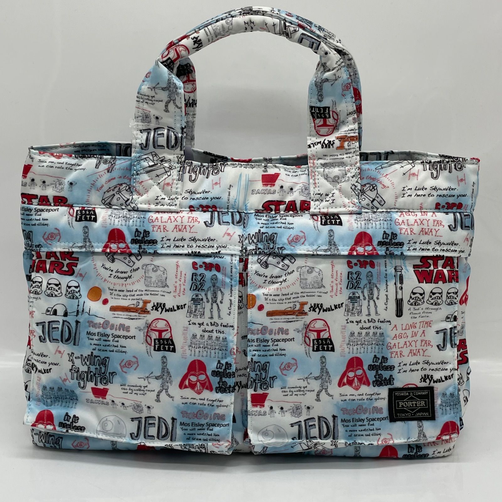 BN8834●PORTER ポーター ディズニーストア スターウォーズ コラボ トートバッグ Mサイズ 美品 激レア