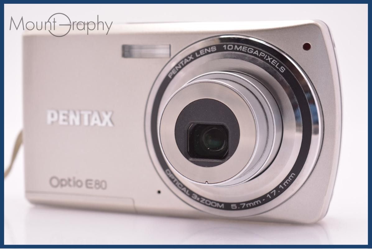 ペンタックス PENTAX Optio E80 3x 単三電池仕様 同梱無料 #am6726