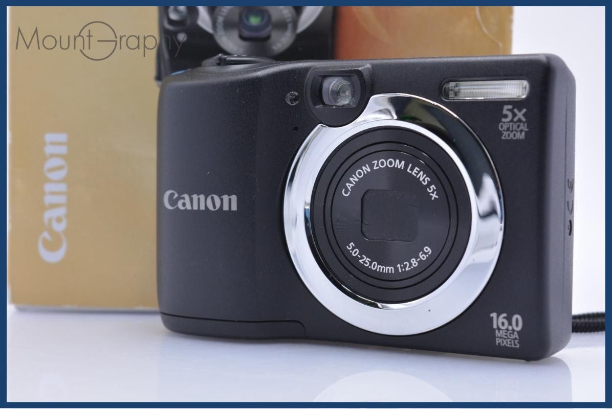 動作保証】 キヤノン Canon PowerShot A1400 単三電池仕様 元箱付 同梱