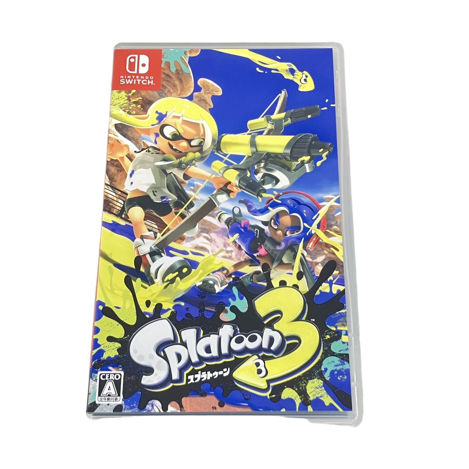 Nintendo Switchソフト スプラトゥーン3 ケース付き 中古 K11243782