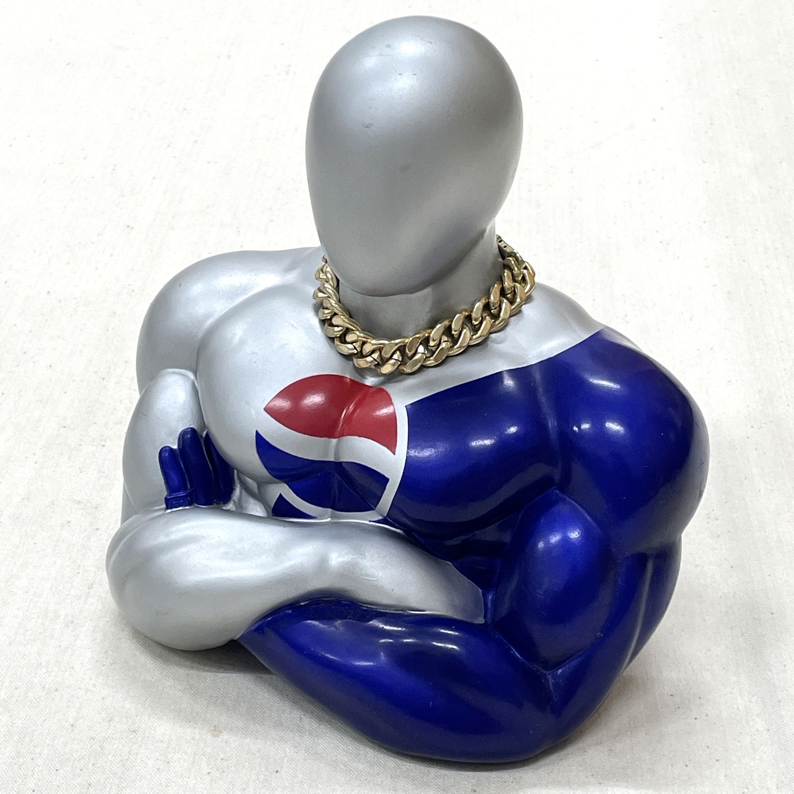 ペプシマン サウンドバンク 貯金箱型フィギュア - メルカリ