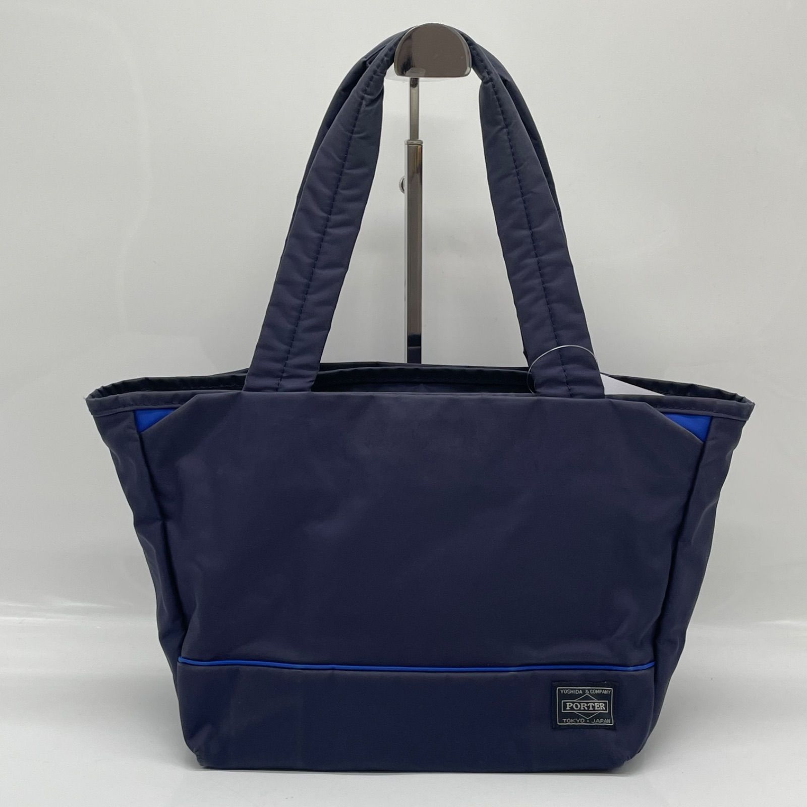 BN8832●PORTER ポーターガール MOUSSE ムース トートバッグ(S) 751-09872 ネイビー