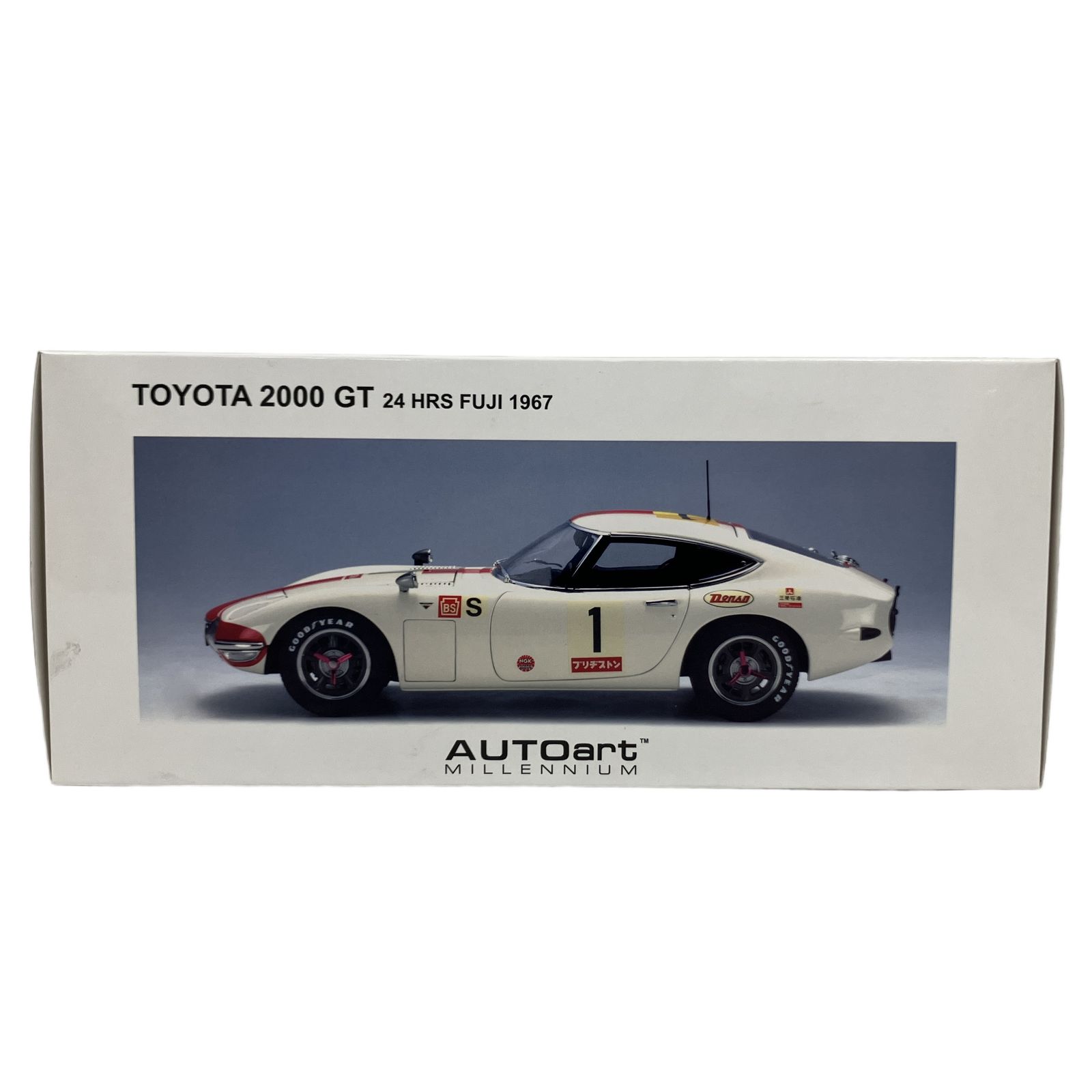 未展示品オートアート1/18トヨタ2000GT 24 HRS FUJI 1967 オートアート 1/18 トヨタ 2000GT 1967 富士24時間レース 優勝車 #1