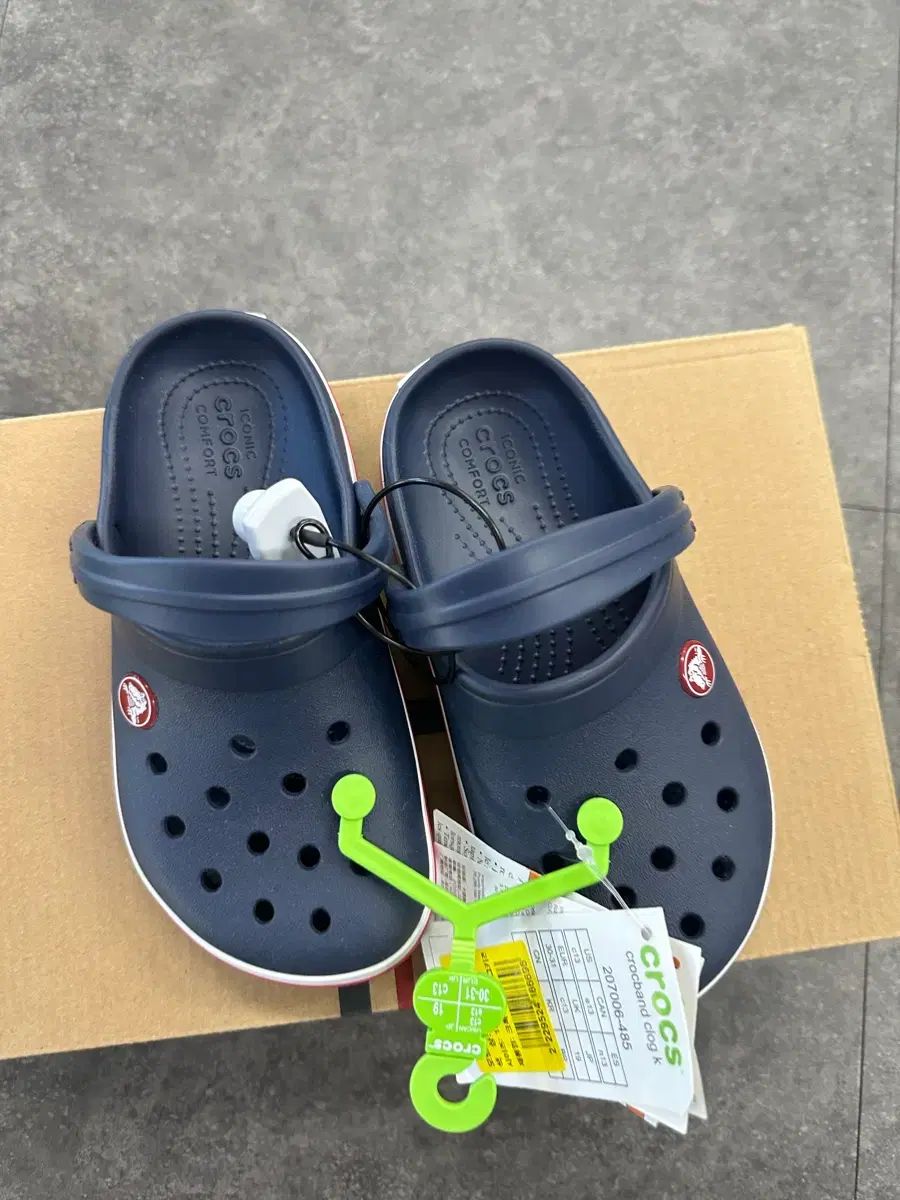 クロックス キッズ ネイビー 190mm