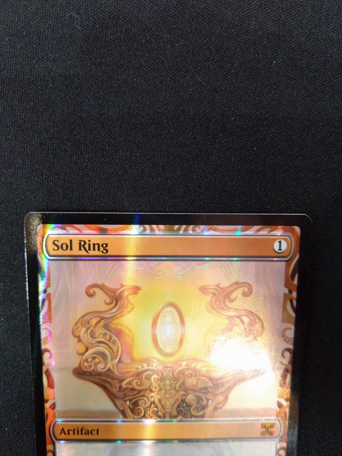 太陽の指輪 Sol Ring Foil《太陽の指輪⁄Sol · マスターピース MTG