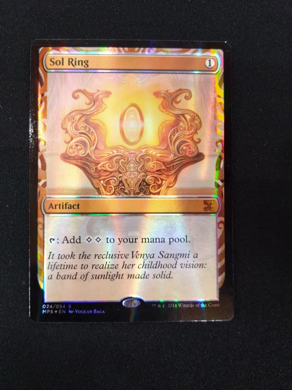 MTG 太陽の指輪 Sol Ring 全面光沢 MPS マスターピース - メルカリ