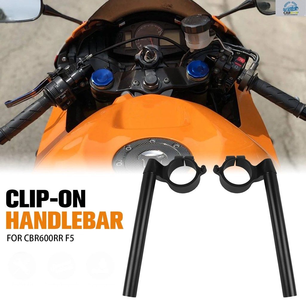 ホンダ CBR600RR CBR600 RR F5 2007-2025 48mm オートバイ用フォークチューブ クリップオンハンドルバー クリップオンハンドルバーグリップ