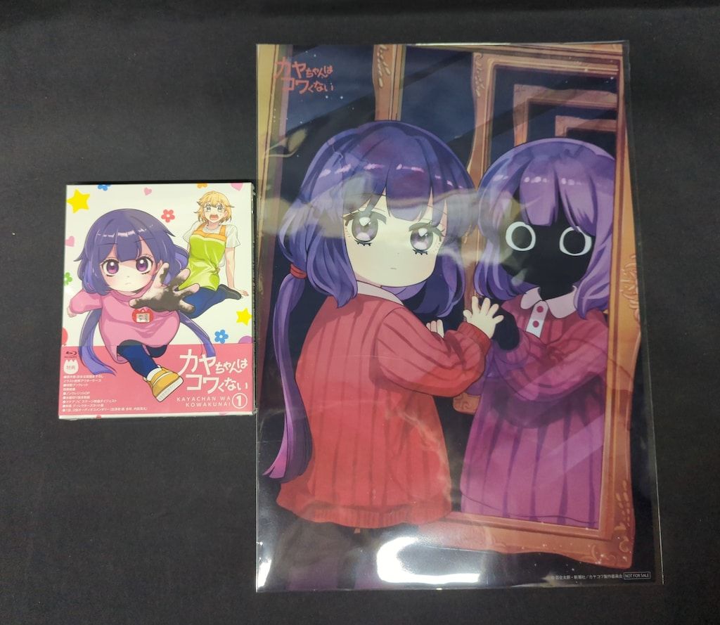 アニメBlu-ray 未開封 カヤちゃんはコワくない 1 ※早期予約特典ポスター付属