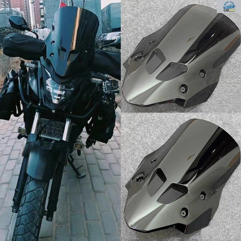 ホンダ CB400X CB 400X CB500X 2017 - 24 用オートバイ用ダブルバブルウインドスクリーン