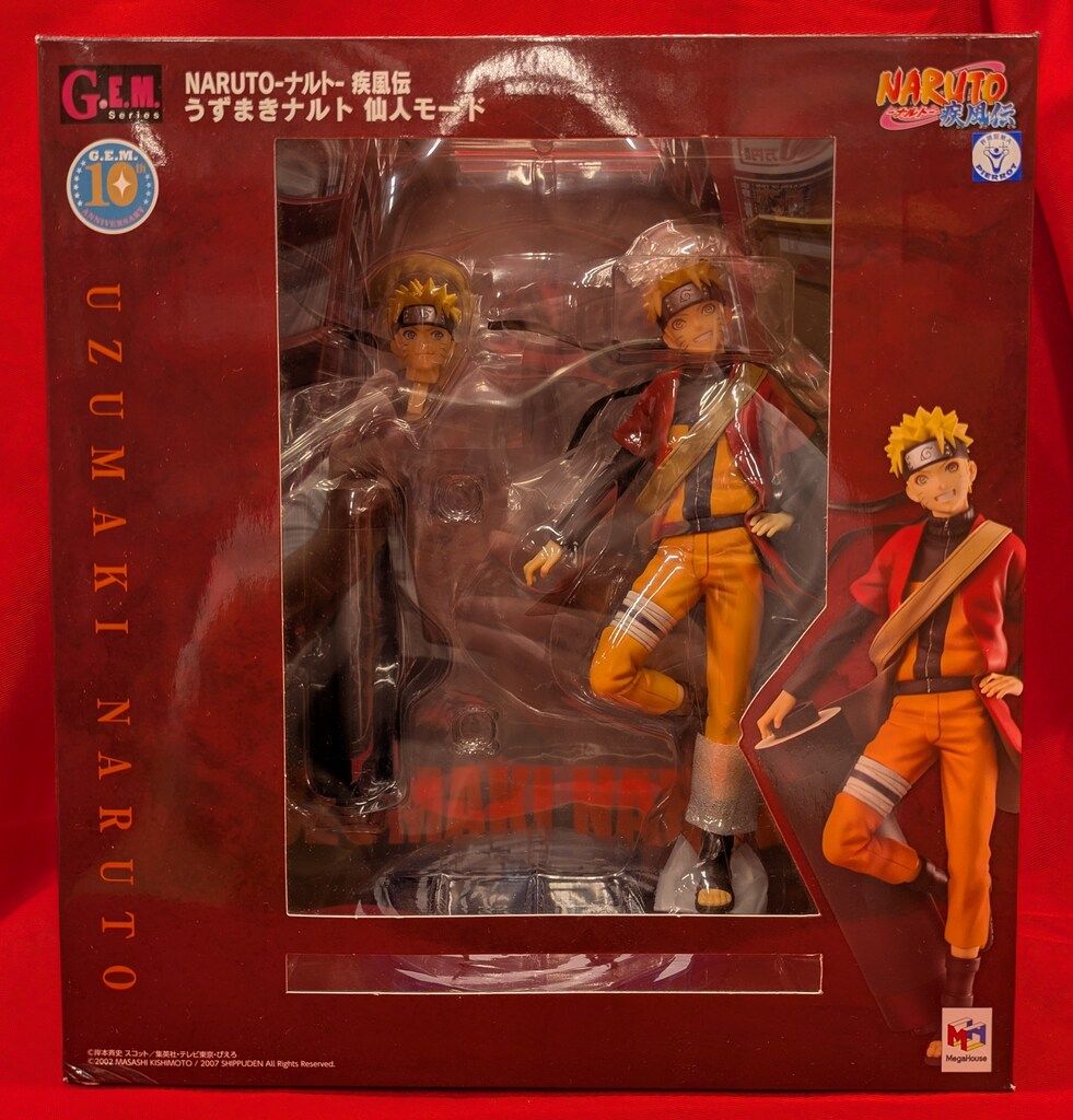 メガハウス G.E.M. NARUTO -ナルト- うずまきナルト 仙人モード PVC