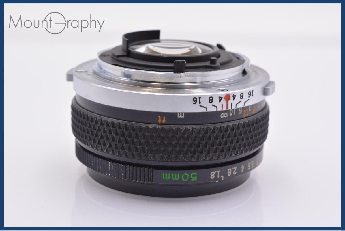 【動作保証】 オリンパス Olympus OM-SYSTEM F.ZUIKO AUTO-S 50mm F1.8 前後キャップ&レンズフィルター付 同梱無料 #yk7731