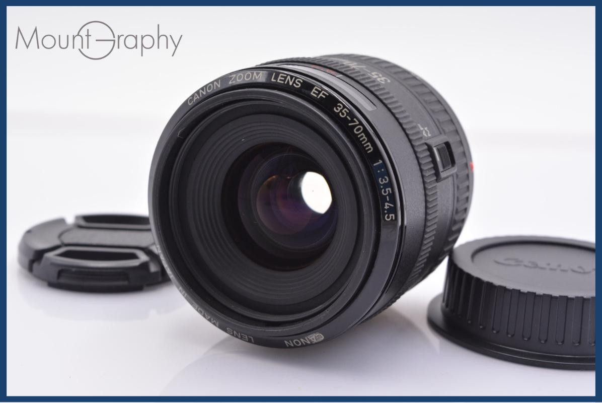 【動作保証】 キヤノン Canon EF 35-70mm F3.5-4.5 前後キャップ付 同梱無料 #yk7732