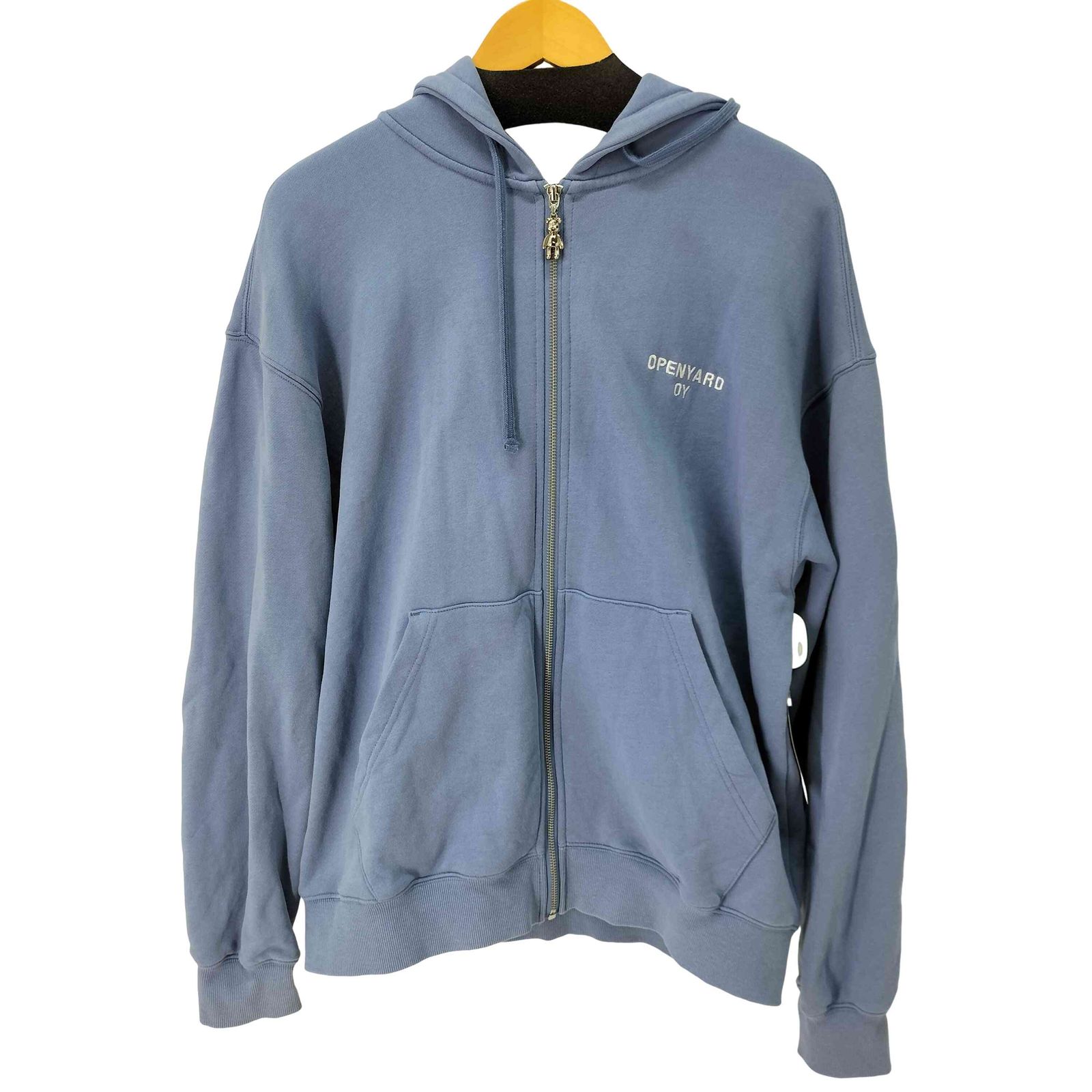 オーワイ OY EMBROIDERED SKETCH DOLLY HOODIE ZIP UP エンブロイダードスケッチオードリージップパーカー メンズ import：L