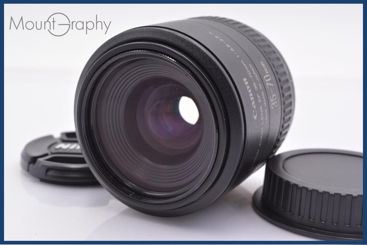 【動作保証】 キヤノン Canon EF 35-70mm F3.5-4.5 A 前後キャップ&レンズフィルター付 同梱無料 #yk7737